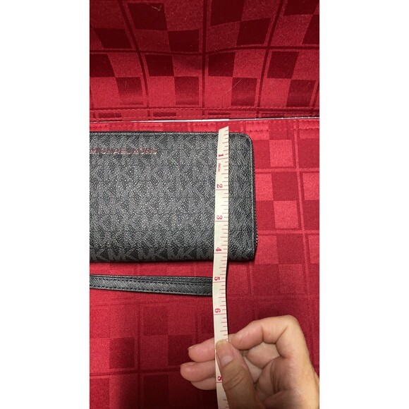 MICHAEL KORS Large Continental Wristlet Wallet Women's Wallet - Black - Picture 12 of 12